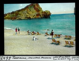 Strandbad Mazzara, Taormira, 1932